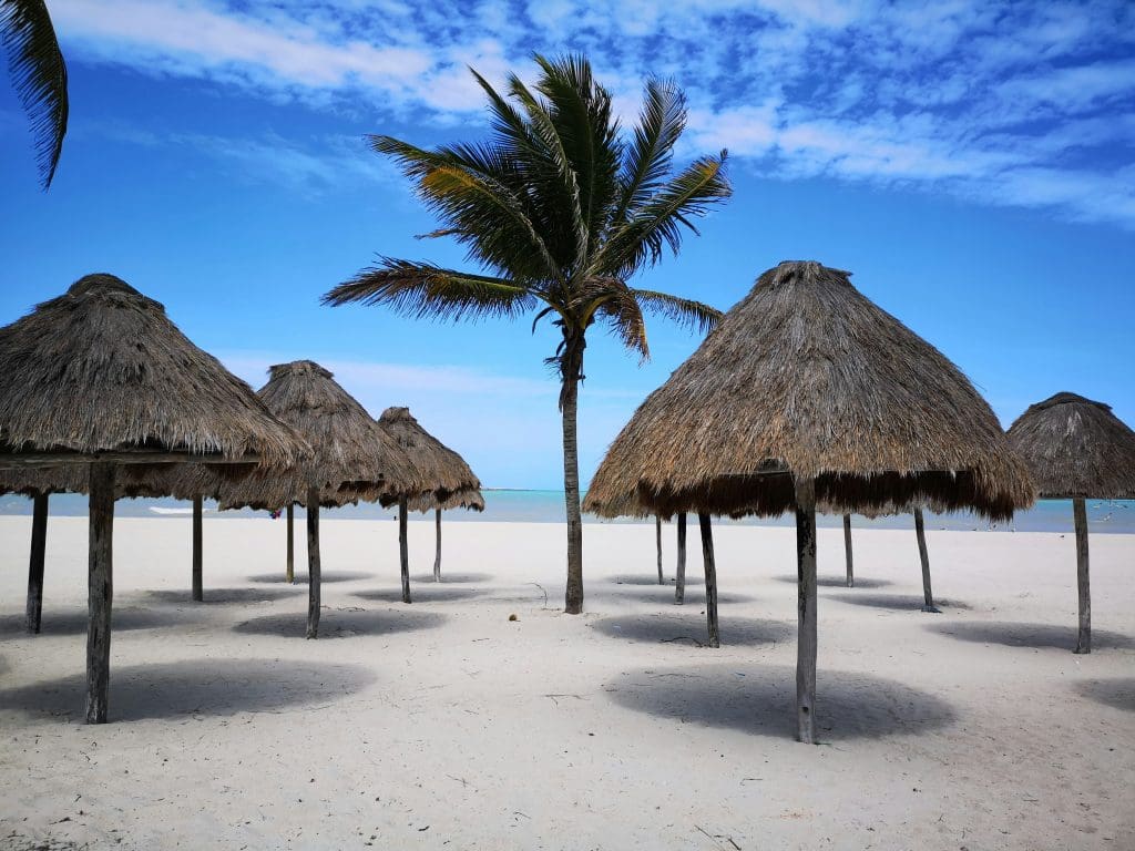 Playa Progreso cerca de Mérida Yucatán